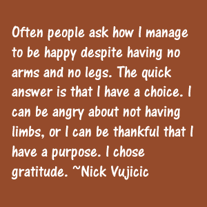 Choices Quote Nick Vujicic